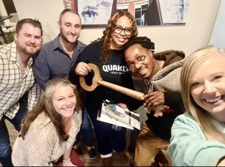 First-time homebuyers: Derrick & Tonya Happily Closing on their brand new house in Columbia, MO