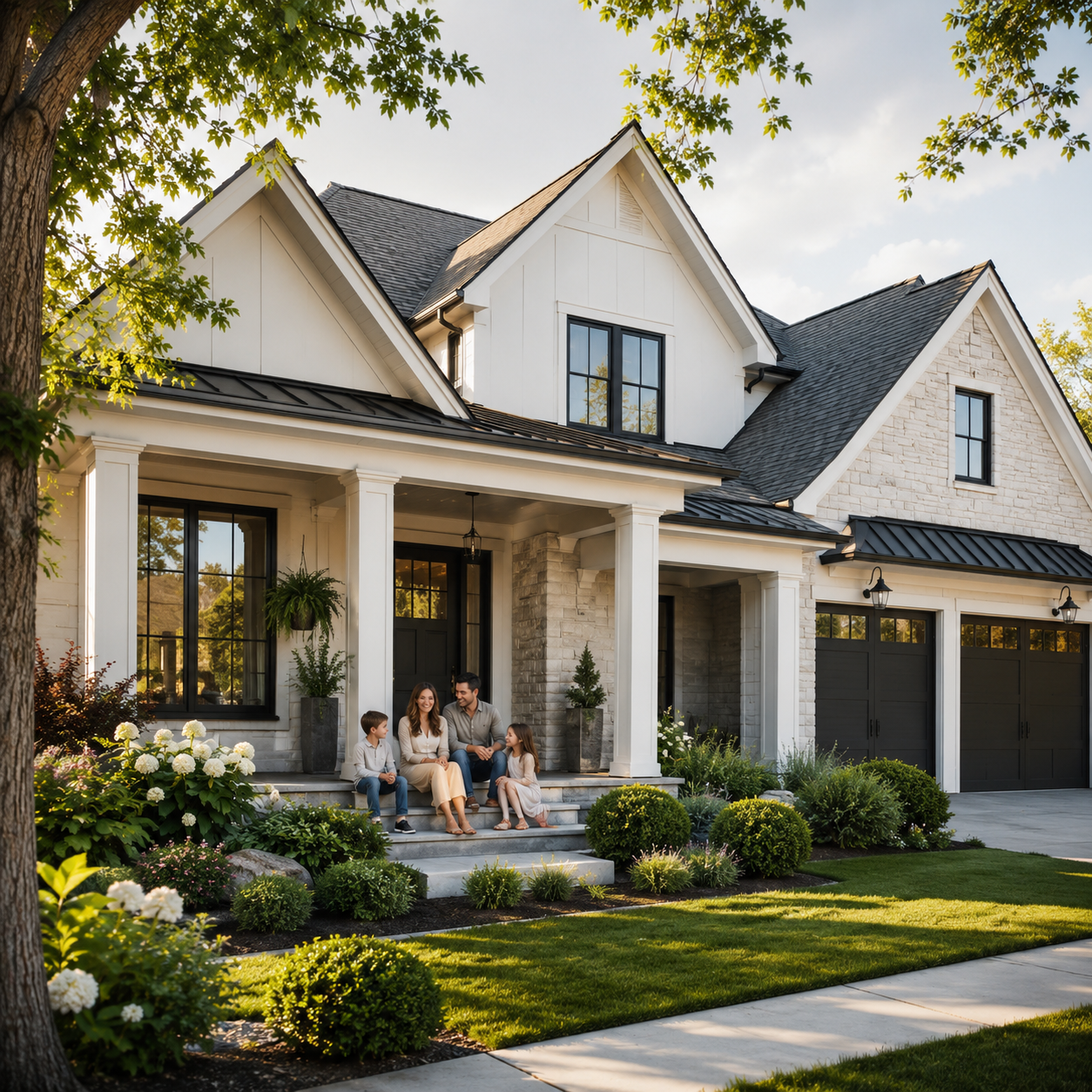 Missouri and Kansas family home