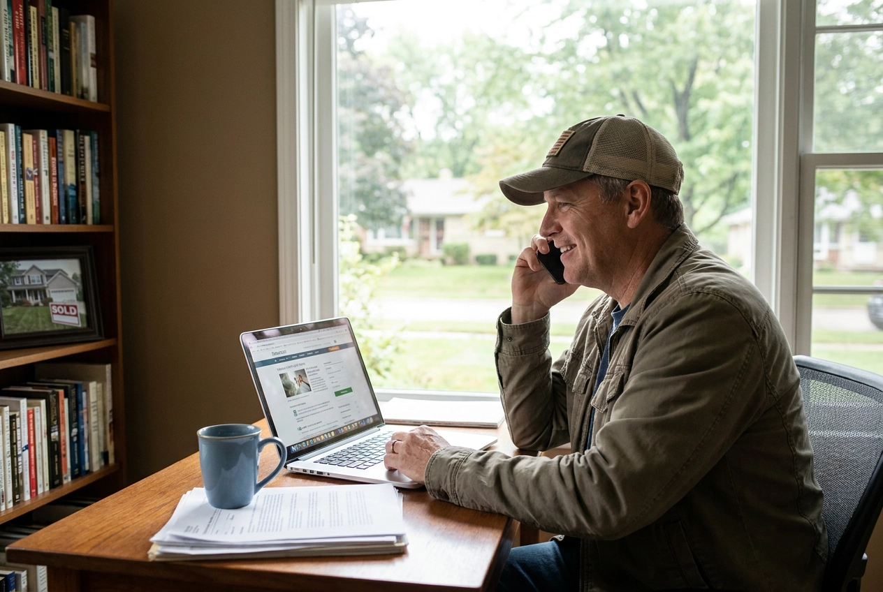 Professional header image for educational tutorial: Where Veterans Get $0 Down VA Loans in Lee's Summit MO